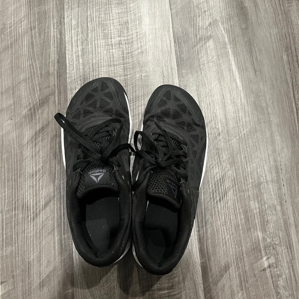 Reebok Women’s Black and Gray Athletic Shoes